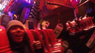 All Rides Clapham Common Christmas Funfair 2022 last GoPro Hero 4 Session [upl. by Annaujat]