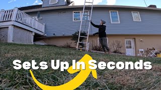 How I Quickly Stabilize A Ladder On Uneven Ground [upl. by Sices]