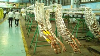 Manufacturing Process of Stator Winding Bars BHEL Haridwar [upl. by Eilra]