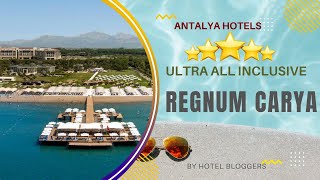 Regnum Carya Golf amp Spa Resort Antalya Hotels Belek  Full Review [upl. by Hterag]