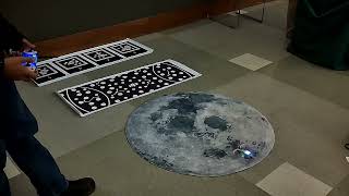 JROTC CoDrone demo of a landing on a MOON map done at a Science Expo at the Harker Heights Library [upl. by Llertnod705]