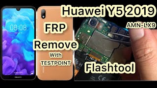 Huawei Y5 2019 AMNLX9 Remove FRP with FlashTool TEST POINT Bypass REMOVE Google Account Android 9 [upl. by Louanna]