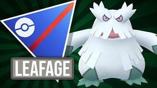 NEW LEAFAGE ABOMASNOW IS SO SPAMMY IN THE GREAT LEAGUE  Hidden Gems PoGo PvP Season 15 [upl. by Johnson]