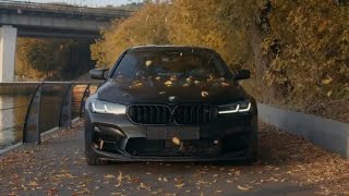 BMW M5 F90 IN AUTUMN  M5 F90 REVIEW [upl. by Elbertine949]