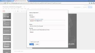 How to attach a document to an email in Google docs [upl. by Elrebmik223]