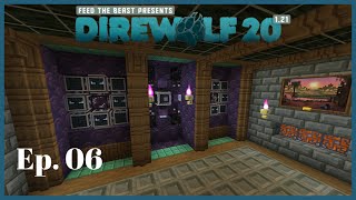 Direwolf20 121  Ep06  Super Fancy Powah Automation amp ExtendedAE [upl. by Alistair939]