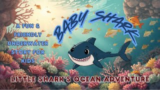 Baby shark  Blue whale  Adventurous poem for Little ones  Nursery Rhymes  Fish underwater [upl. by Attenat555]