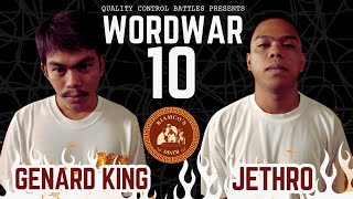 Qc Battles  Jethro vs Genard King  Day 1 WORDWARX [upl. by Diarmid]