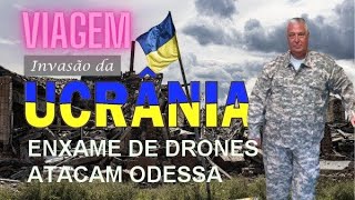 ucrania 16 NOV 2024  ENXAME DE DRONES ATACAM ODESSA [upl. by Leeanne]