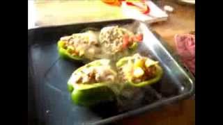 Low carb stuffed peppers [upl. by Enoj690]