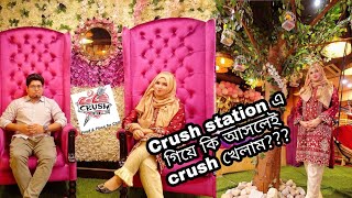 Crush station  Uttara Restaurant  Full menu with price and address [upl. by Camm]