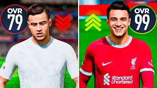 RECONSTRUI A CARREIRA DO COUTINHO EAFC 24 [upl. by Concordia]