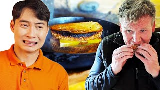 Gordon Ramsay Messed Up The Simplest Dish Grilled Cheese [upl. by Dhiren]