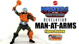 MOTU Masterverse  Revelations ManAtArms Figure Review [upl. by Aleik]