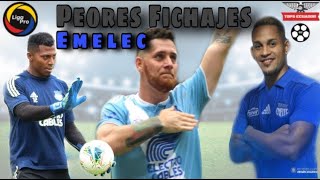 Peores Fichajes Emelec Parte 1TopsEcuador [upl. by Arratal]