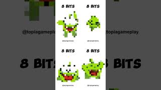 64 bits 32 bits 16 bits 8 bits 4 bits 2 bits 1 bit 12 bit 14 bit  Emotion 0m Nom shorts [upl. by Vyky92]