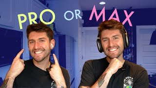 IN DEPTH REVIEW  AirPods Pro vs AirPods Max [upl. by Bianca714]