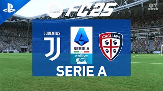 FC 25  Juventus vs Cagliari  Serie A 2425  PS5 Full Match [upl. by Nellda]