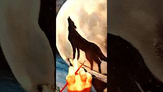 paint malen рисуемartist волк wolf music [upl. by Brindell]