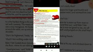 Class8thEnglish GrammarLesson34PassageTopic  Rikki Tikki TaviExplanation of the passage [upl. by Adiene]