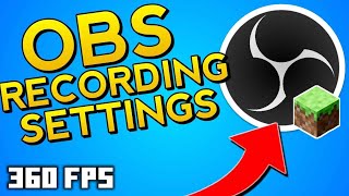 Best OBS Settings To Record MINECRAFT in LOW END PC [upl. by Hyacinthe853]