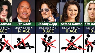 Celebrities Who Lost Their V1rgin1ty Before 16 Age 😱 [upl. by Naic]