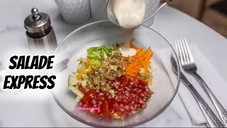 RECETTE FACILE SALADE EXPRESS food recettefacile foodie recipe cooking youtubeshorts [upl. by Tressa53]