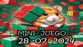 Minijuego Hamster kombat 28072024 [upl. by Altis]