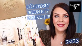 Lancome Holiday Beauty Box 2023  Unboxing amp Makeup [upl. by Uria]