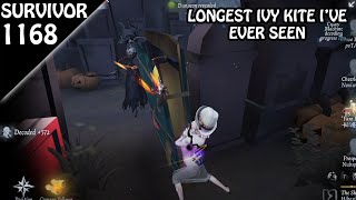 5 Ciphers kite against Ivy is possible  Survivor Rank 1168 Identity v [upl. by Oicaroh583]