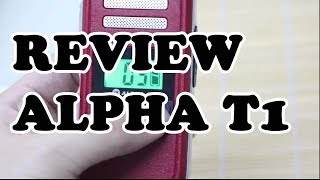 Review วิทยุสื่อสาร Alpha T1 วิธีการใช้งาน การตั้งโทน [upl. by Wymore373]