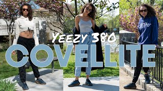 YEEZY 380 COVELLITE ON FOOT REVIEW and Styling Haul UNDERAPPRECIATED BARGAIN [upl. by Bianka]