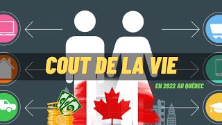 Le coût de la vie au Québec en 2022 [upl. by Eded]