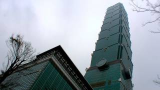 Taipei 101 Taipeh 101 2nd highest skyscraper  world  508 metres  fastest lift [upl. by Ferd]