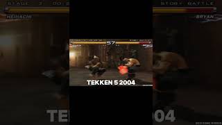 Evolution Of Heihachis 10 Hit Combo From Tekken 1 To Tekken 8 tekken7 gaming games tekken2 [upl. by Akkina]