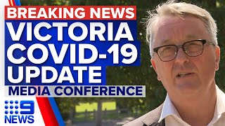 Victoria records 3767 new COVID19 cases  Coronavirus  9 News Australia [upl. by Niveb369]