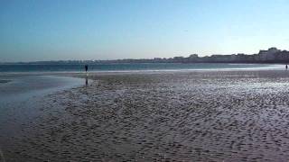 Grande Marée SaintMalo  Vidéo commentée Marée descendante au fort national [upl. by Brathwaite]