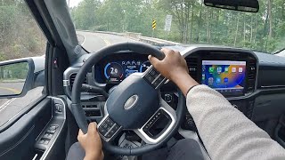 2023 Ford F150 Limited  POV Test Drive [upl. by Alvira]