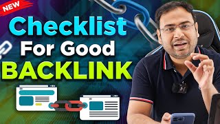 SEO Checklist for Good Backlink  Pro Tip by Umar Sir [upl. by Euqinitram]