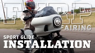 Sport Glide FXRP Fairing Install [upl. by Galligan2]