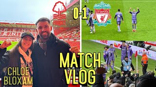 DARWIN NUNEZ SCORES LAST MINUTE WINNER AND SENDS AWAY END WILD  N Forest 01 Liverpool  Vlog [upl. by Anirat650]