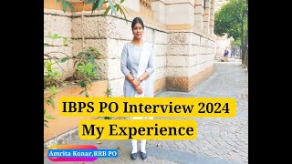 My IBPS PO INTERVIEW 2024My ExperiencePanel 2 United Tower Kolkataibpspoibps [upl. by Horten]