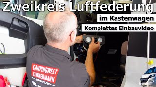 Einbau einer Linnepe Airlift Maxi in unseren Malibu Van [upl. by Akehsal519]