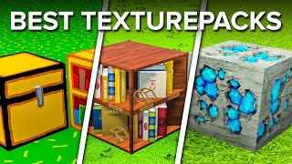 10 MUST TRY Texturepacks For Minecraft [upl. by Tepper]