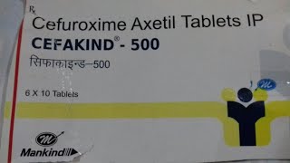 CEFAKIND  500mg tablet  High Quality Antibiotic  use and side effect full hindi reviews [upl. by Hernando]