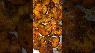 Prawns masala fry  spicy prawns  Seafood  masala shrimp prawns shorts [upl. by Anigue]