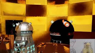 DALEK REACTSDanny Phantom vs The Daleks Episod [upl. by Artened]