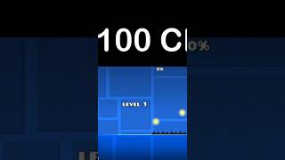 Insane Geometry Dash Gameplay  100 Clicks Per Second Challenge [upl. by Maiocco858]