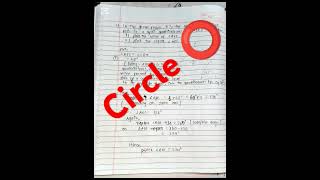 Class 10 Geometry ch13 circle all solutions study viralvideo ncedvitrual [upl. by Sarajane]