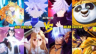 Skin Collaboration Showdown MLBB vs Arena of Valor  Ultra HD Comparison [upl. by Notnef]